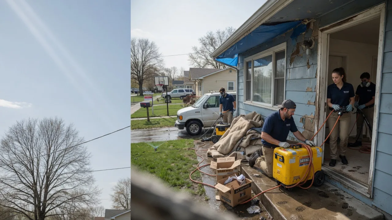 Basement Flood Cleanup in Kirksey, KY near me
